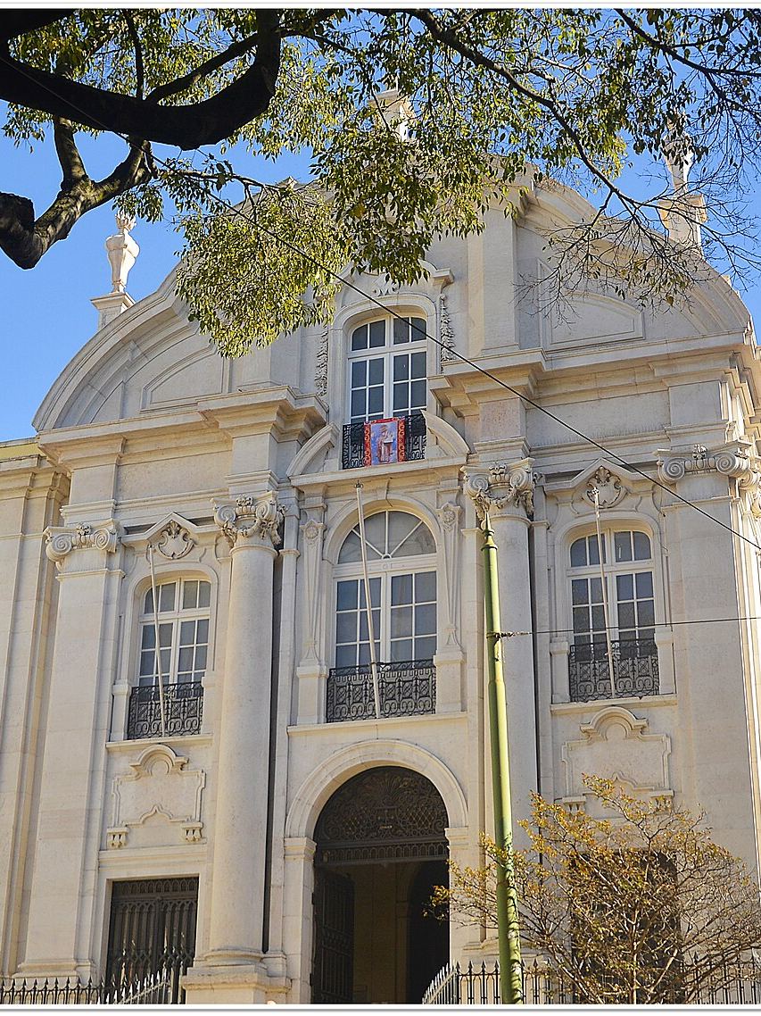 Die Kirche Santo António in Lissabon